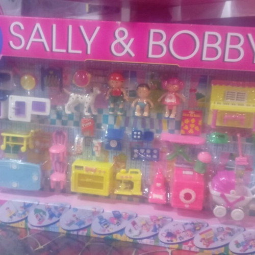 Sally and Bobby vintage set new, boxed