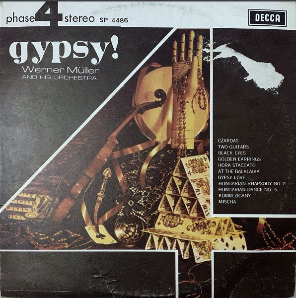  diskos viniliou GYPSY WERNER MULLER AND HIS ORCHESTRA