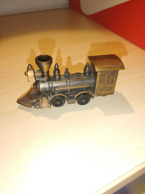 Antique train sharpener used