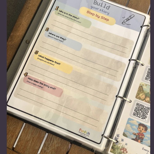 Funlish Magnetic Story Cards educational English game