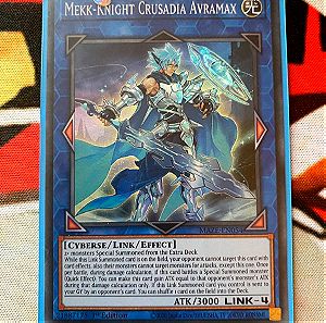 Yu-Gi-Oh! - Mekk-Knight Crusadia Avramax - Super Rare - MAZE-EN054