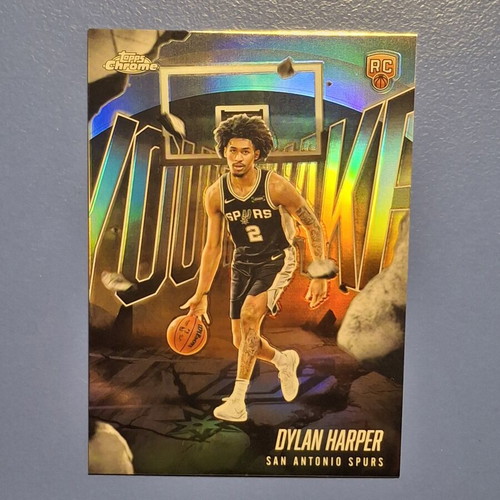 Topps Chrome Dylan Harper Youthquake RC Refractor Rookie Card