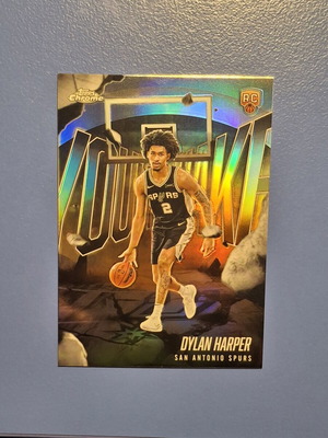 Topps Chrome Dylan Harper Youthquake RC Refractor Rookie Card