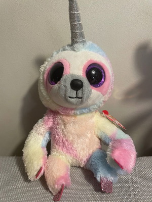Plush sloth new colorful toy