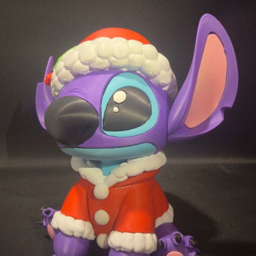 Stitch with Santa Claus Costume Christmas Edition new