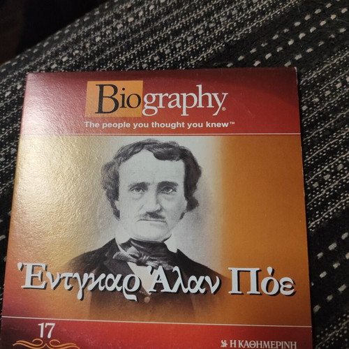 A&E Biography Series DVD 17 - Edgar Allan Poe, Greek subtitles