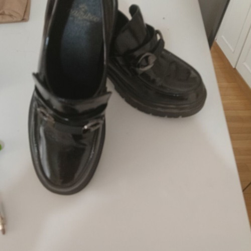 About You patent leather shoes size 38 like new black