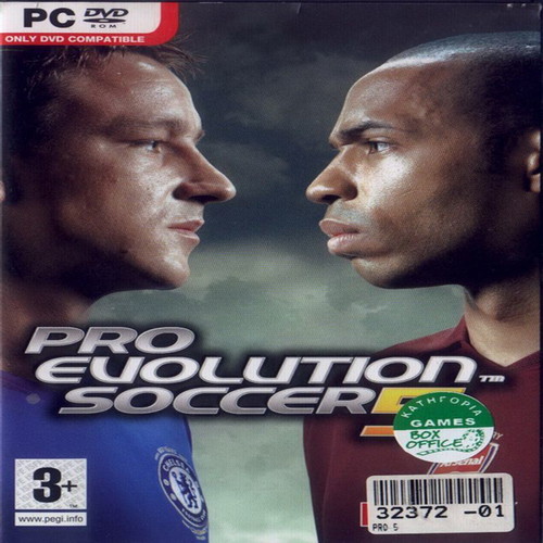 Pro Evolution Soccer 2005 PC game used without manual