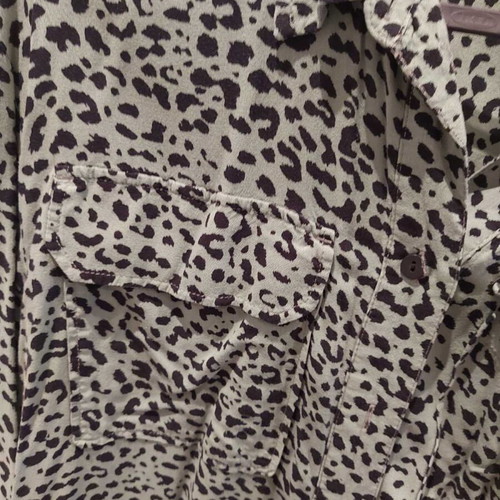 Bershka women's shirt like new, black and green, size M