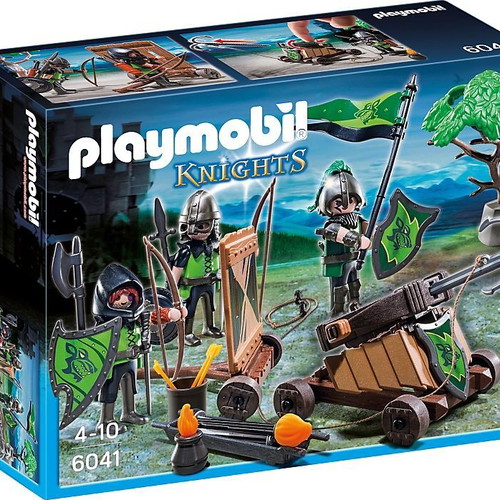 Playmobil 6041 Knights of the Wolf with Catapult new, sealed box
