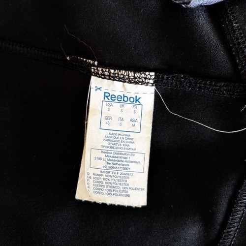 Reebok men’s black softshell jacket like new, size S