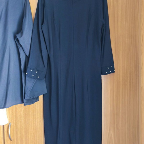 Black winter dress XL like new