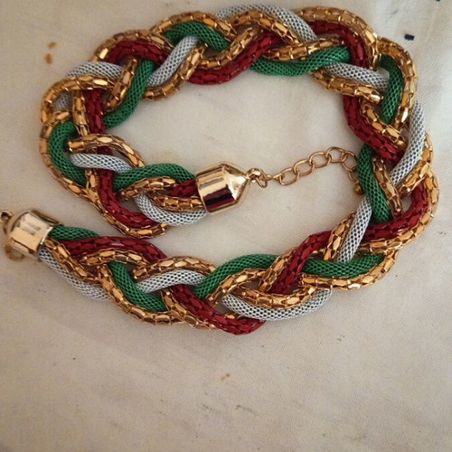 Boho necklace new, multicolor