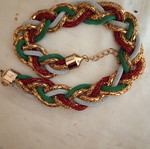 Boho necklace new, multicolor