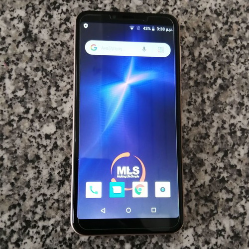 MLS IQw608 like new phone with fingerprint 1/16GB