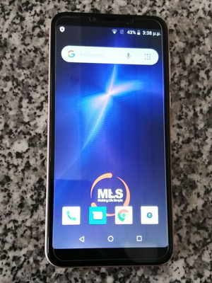 MLS IQw608 like new phone with fingerprint 1/16GB