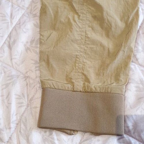 Pinko pants XS beige with silver details and pink lace like new