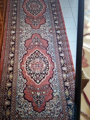 New runner rug 2.20x65 without fringes