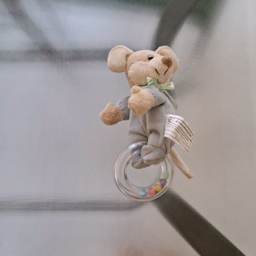 Bear Rattle used, teether for 18+ months