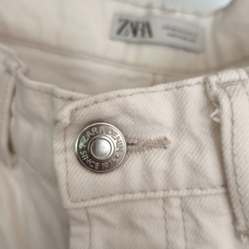 Zara denim slim fit jeans like new, white, US40 EU31