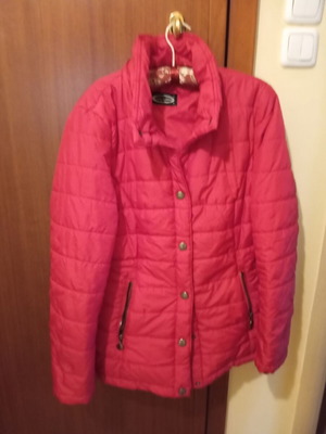 Red jacket like new, size M