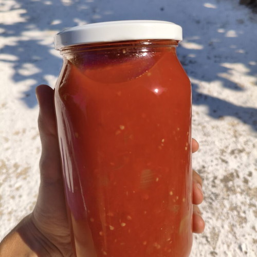Tomato sauce 100% village tomatoes 1L or 720ml new