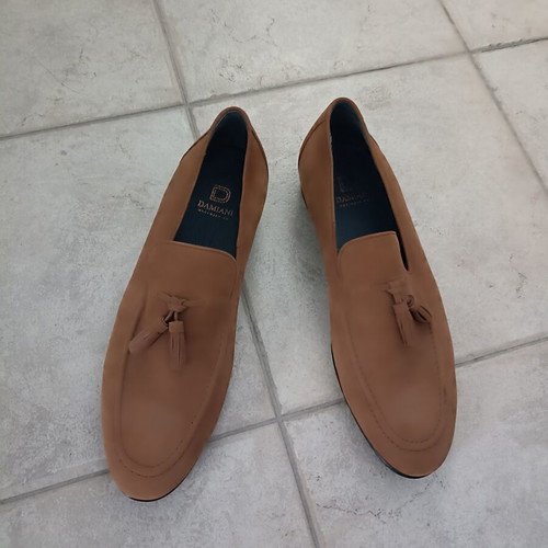 Damiani shoes like new, brown, size 46, loafers