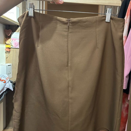 Brown skirt XL like new