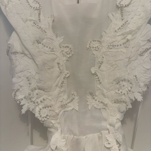 Zimmerman dress white size M new