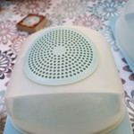 Small Tupperware cheese container like new