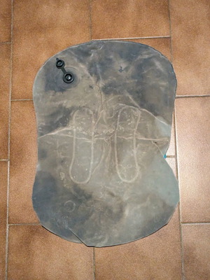 Надуваема възглавница за къмпинг употребявана, малка