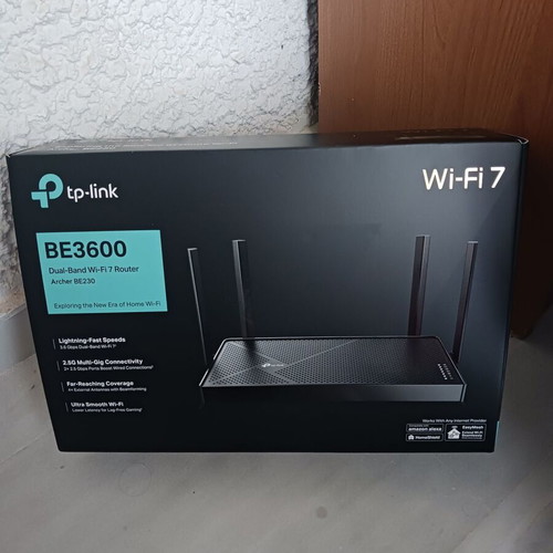 TP-LINK BE 3600 Wi-Fi7 router like new