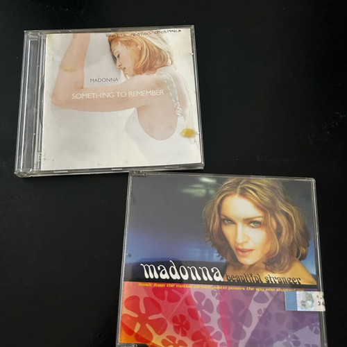 Madonna CD like new with titles Something to Remember and Beautiful Stranger