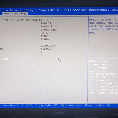 Msi AM1I motherboard with AMD Athlon 5350 Quad Core used