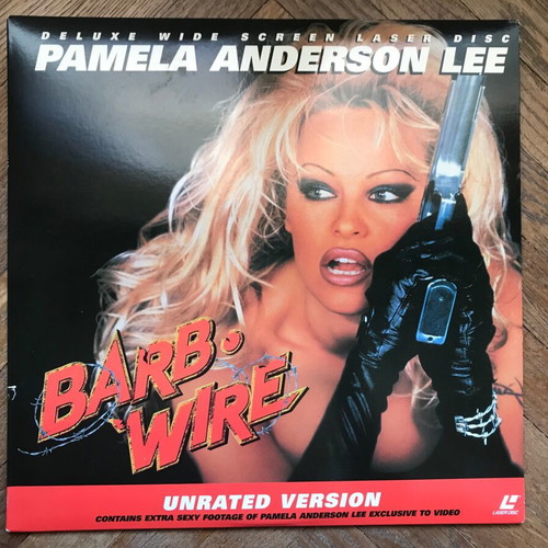 Laserdisc Barb - Wire with Pamela Anderson Lee like new
