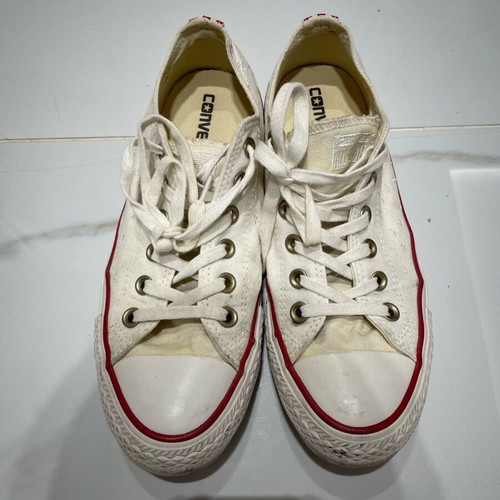Converse used beige shoes size 39.5