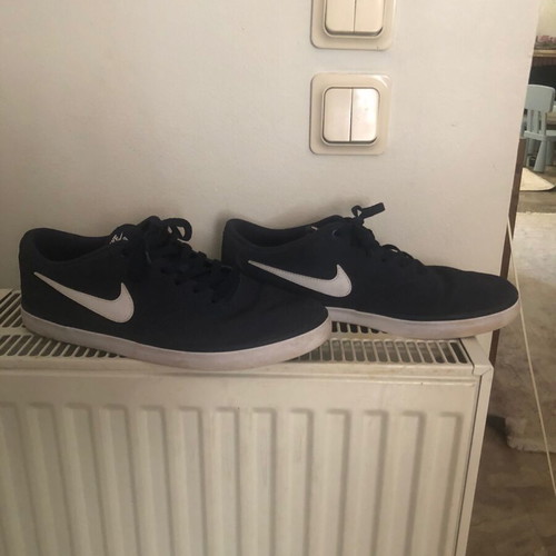 Nike SB shoes like new, size 45, white and blue