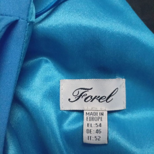 Forel midi cocktail dress size 54, blue