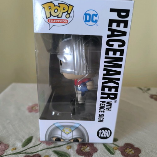 Funko Pop Peacemaker with peace sign new