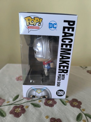 Funko Pop Peacemaker with peace sign new