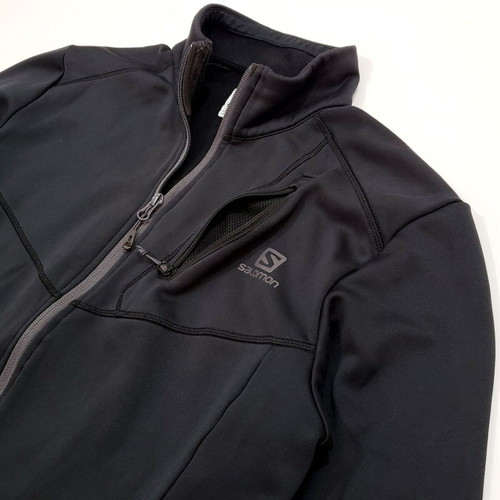 Salomon Discovery FZ AdvancedSkin Softshell men's jacket like new, size S-M, black