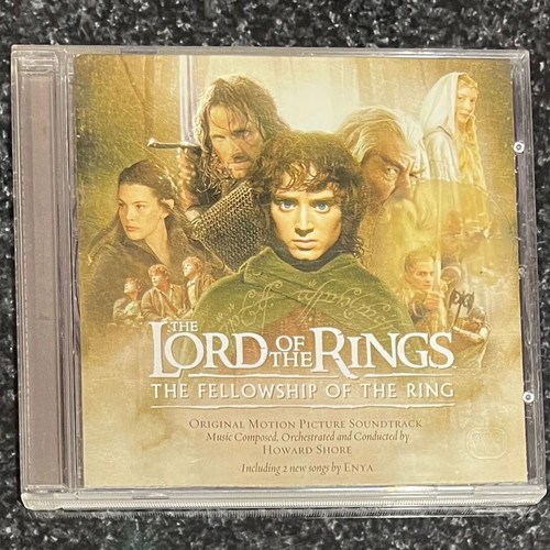Lord of the Rings The Fellowship of the Ring soundtrack CD like new, classical