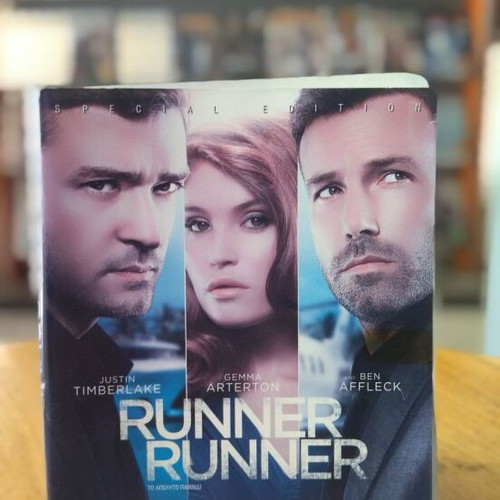 Runner Runner DVD used, crime movie with subtitles