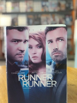 Runner Runner DVD used, crime movie with subtitles