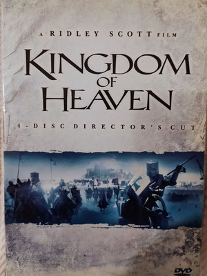 Kingdom of Heaven box 4 DVD like new with Greek subtitles