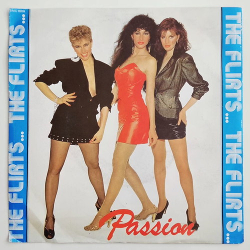 The Flirts Passion 7" vinyl single like new, 1982 Belgian edition