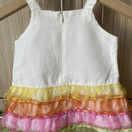 Set of 2 dresses for 18-month girl like new (Lapin House, Delfino)