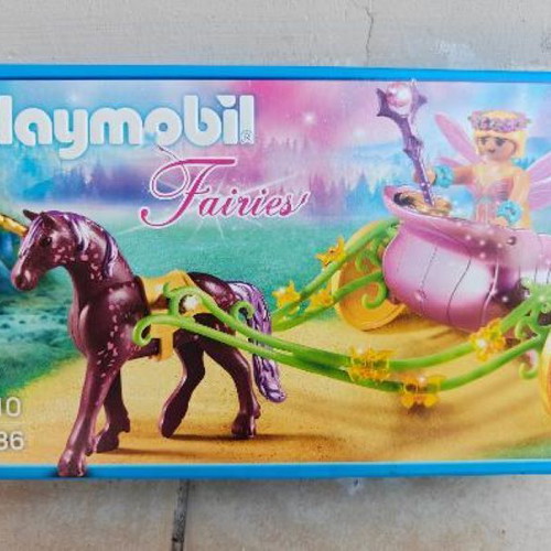 Playmobil 9136 Fairy Carriage with Magic Unicorn new