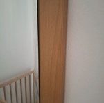Handmade solid wood mirror like new