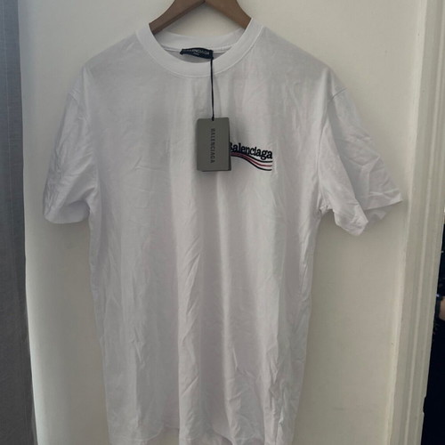 Balenciaga genuine t shirt new, white, XL